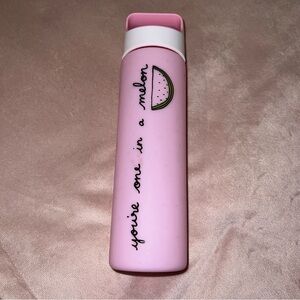 ban.do Pink “you’re one in a melon” Glass Water Bottle